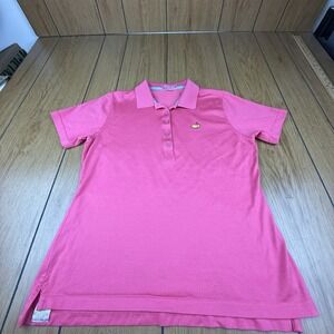 Magnolia Lane‎ Collection pink Masters short sleeve polo golf L